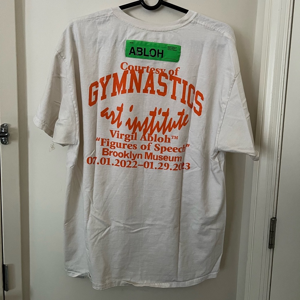 Champion x Brooklyn museum x Virgil abloh tee